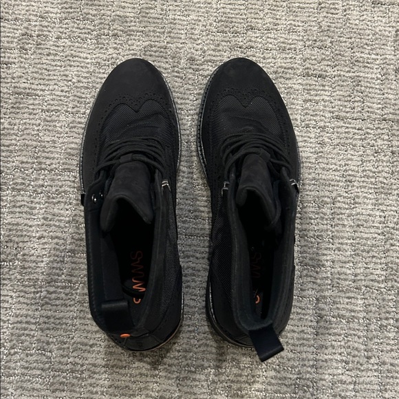Swims Motion Black Suede Country Boot 10 main image 5
